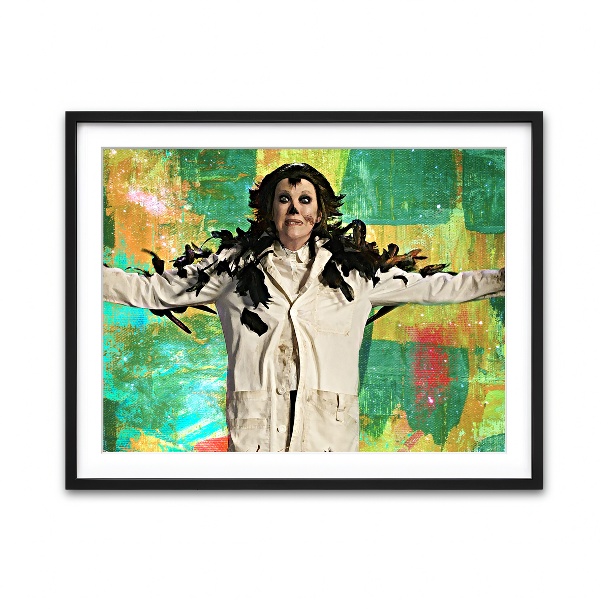 Framed Print 4x3 Black