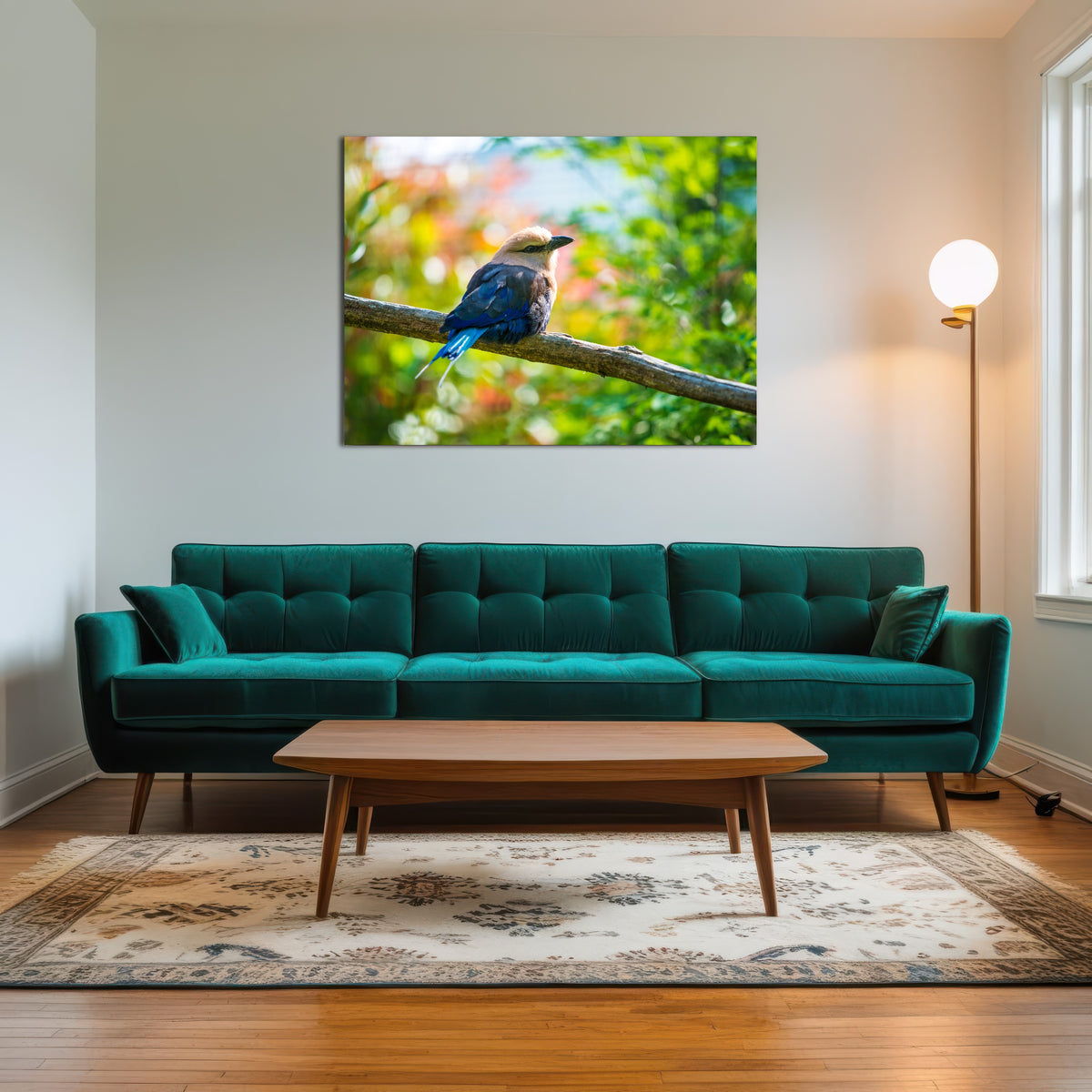 AUTO-MOCKUP ROOM | Bird on a tree