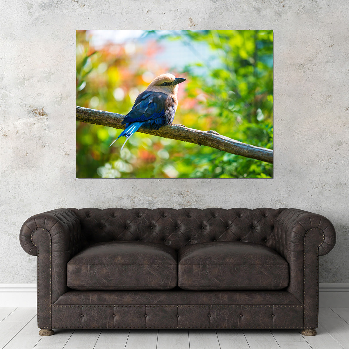 Bird On A Tree Wall Art
