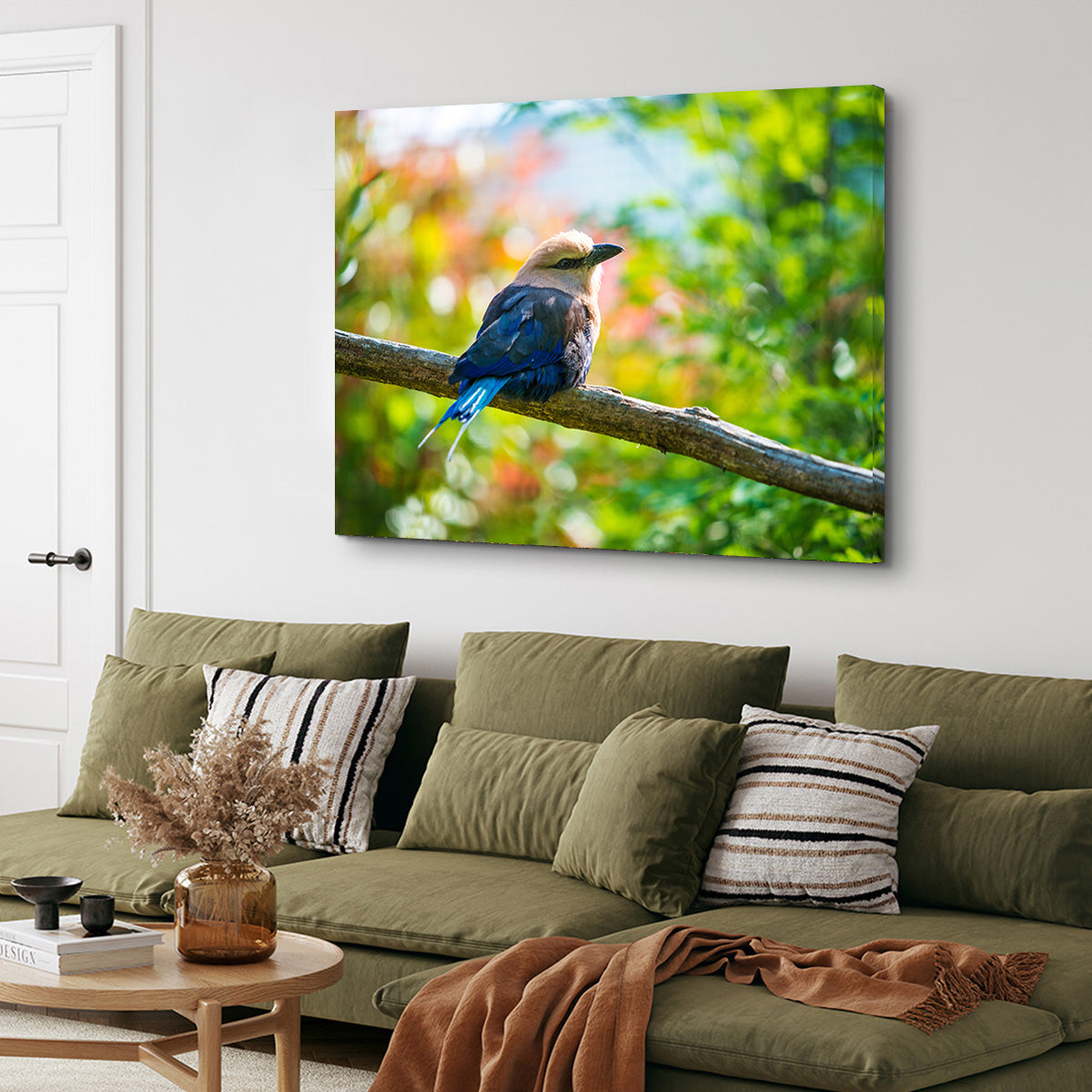 Bird On A Tree Wall Art