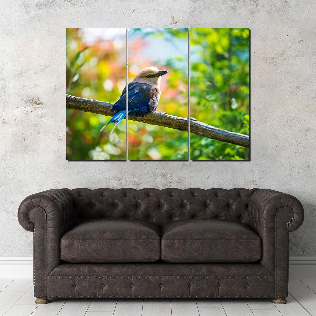 Bird On A Tree Wall Art