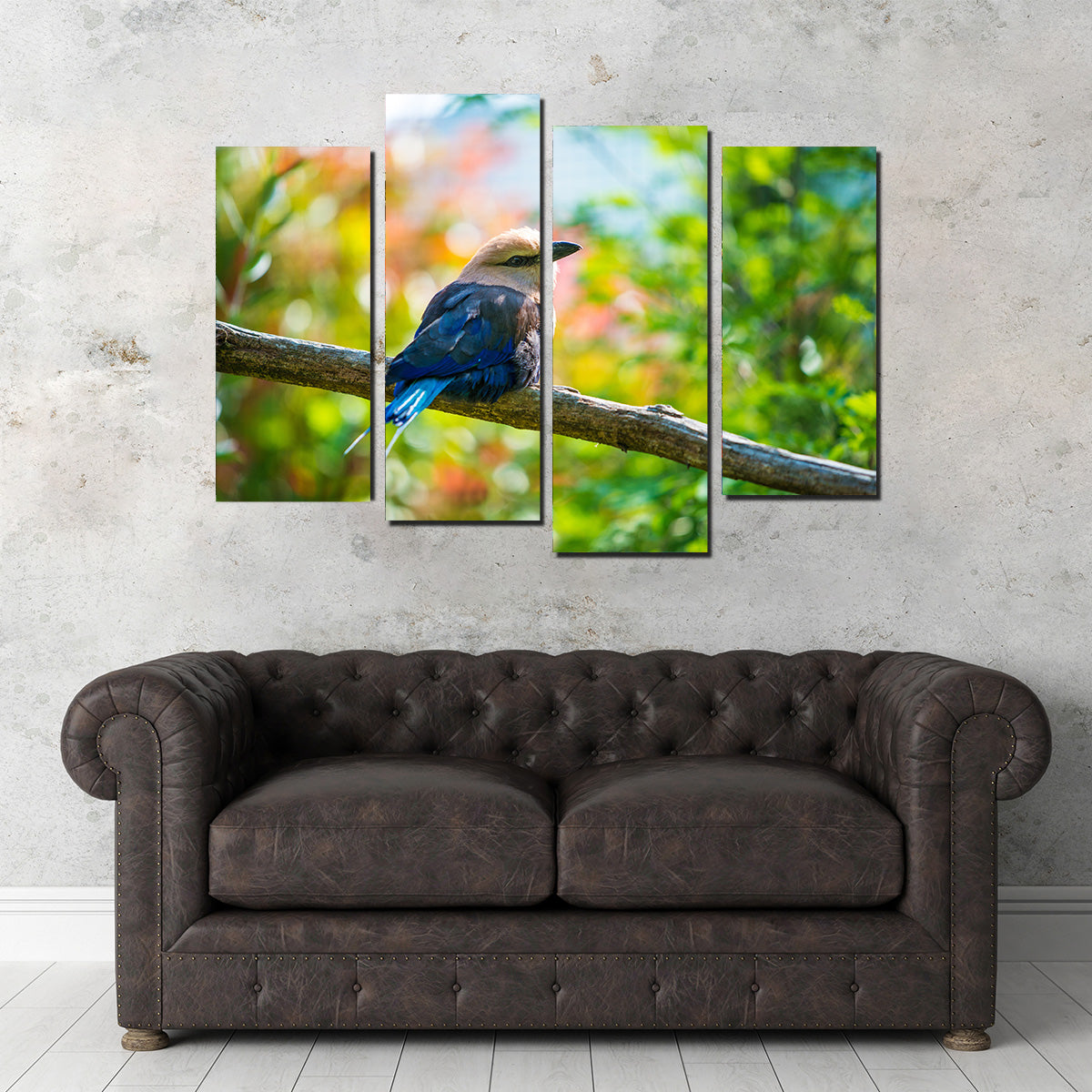 Bird On A Tree Wall Art
