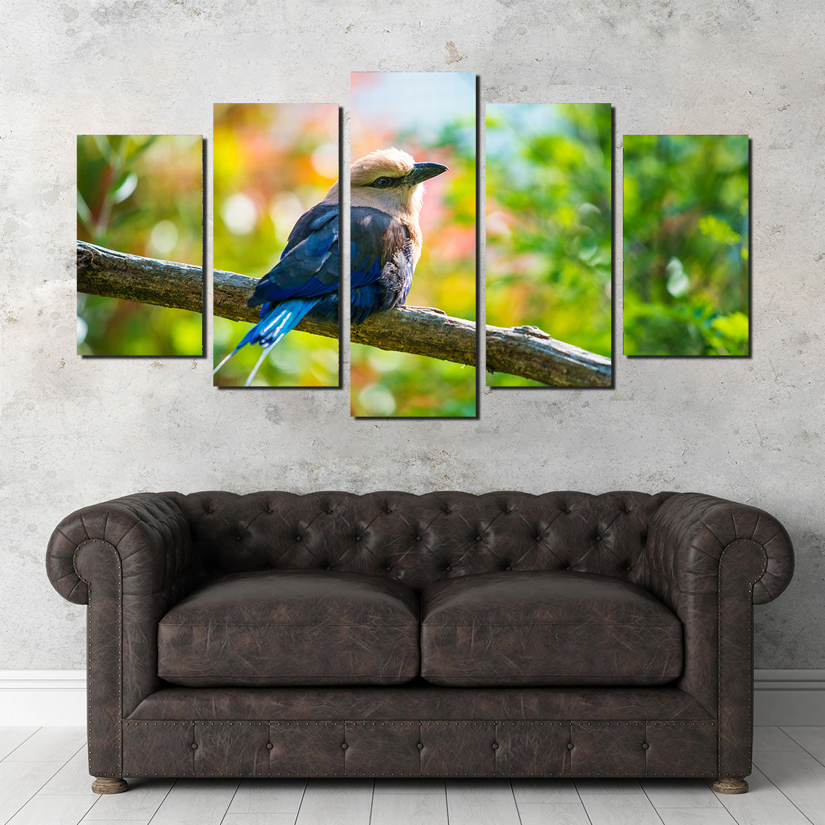 Bird On A Tree Wall Art