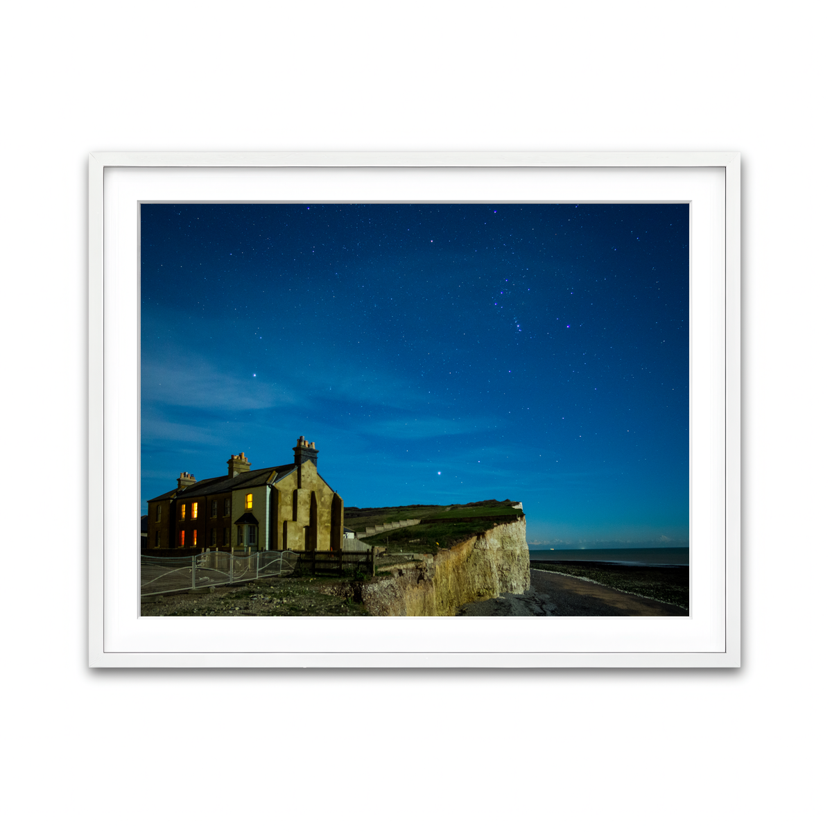 Framed Print 4x3 White