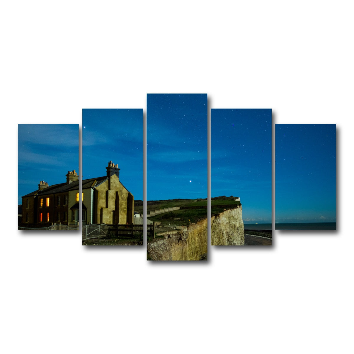 AUTO-MOCKUP WHITE | Birling Gap | 5 Piece | Gallery Wrap Canvas | group=5_normal