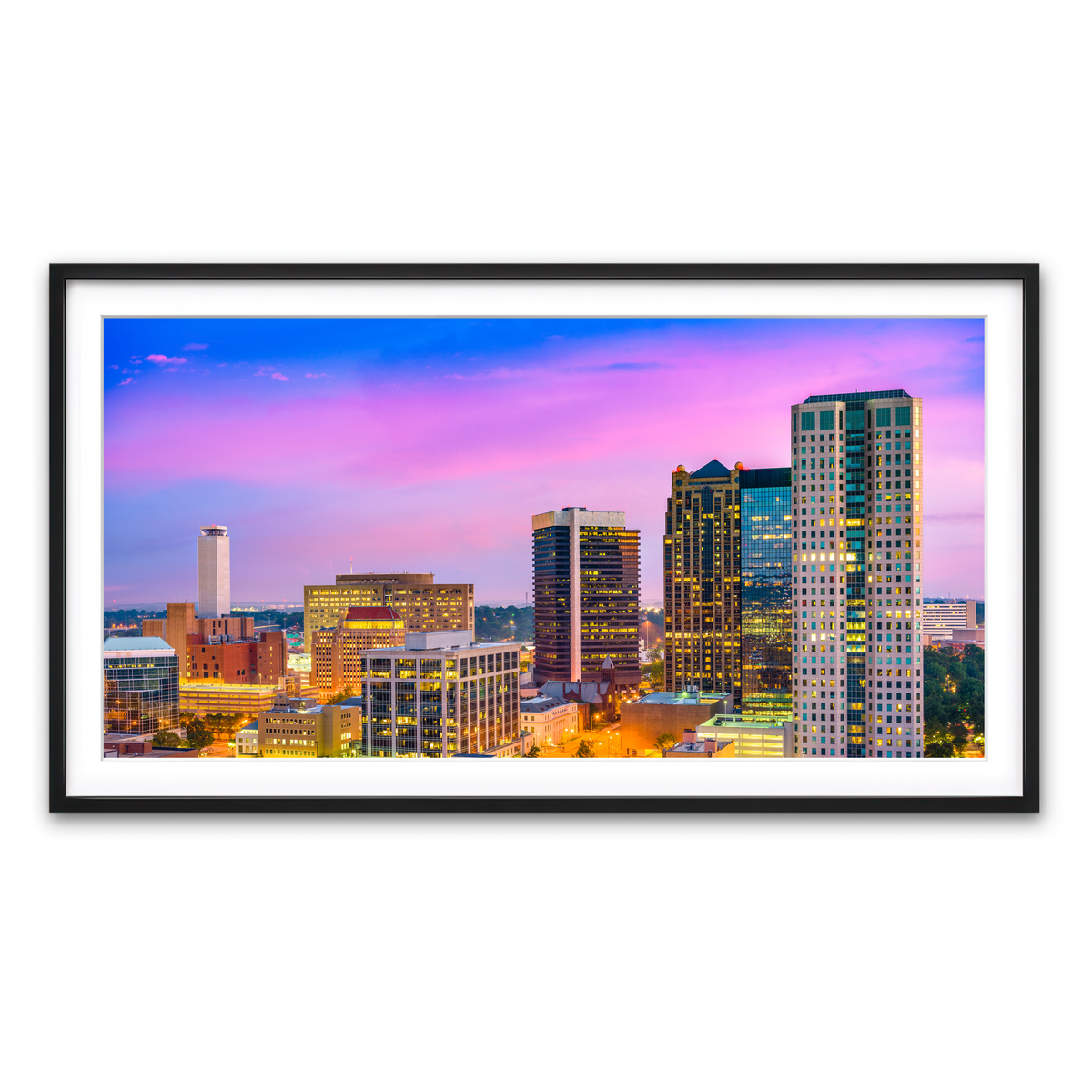 Framed Print 2x1 Black