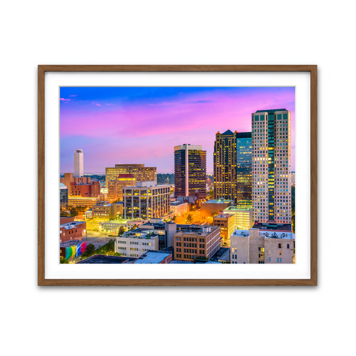 Framed Print 4x3 Walnut