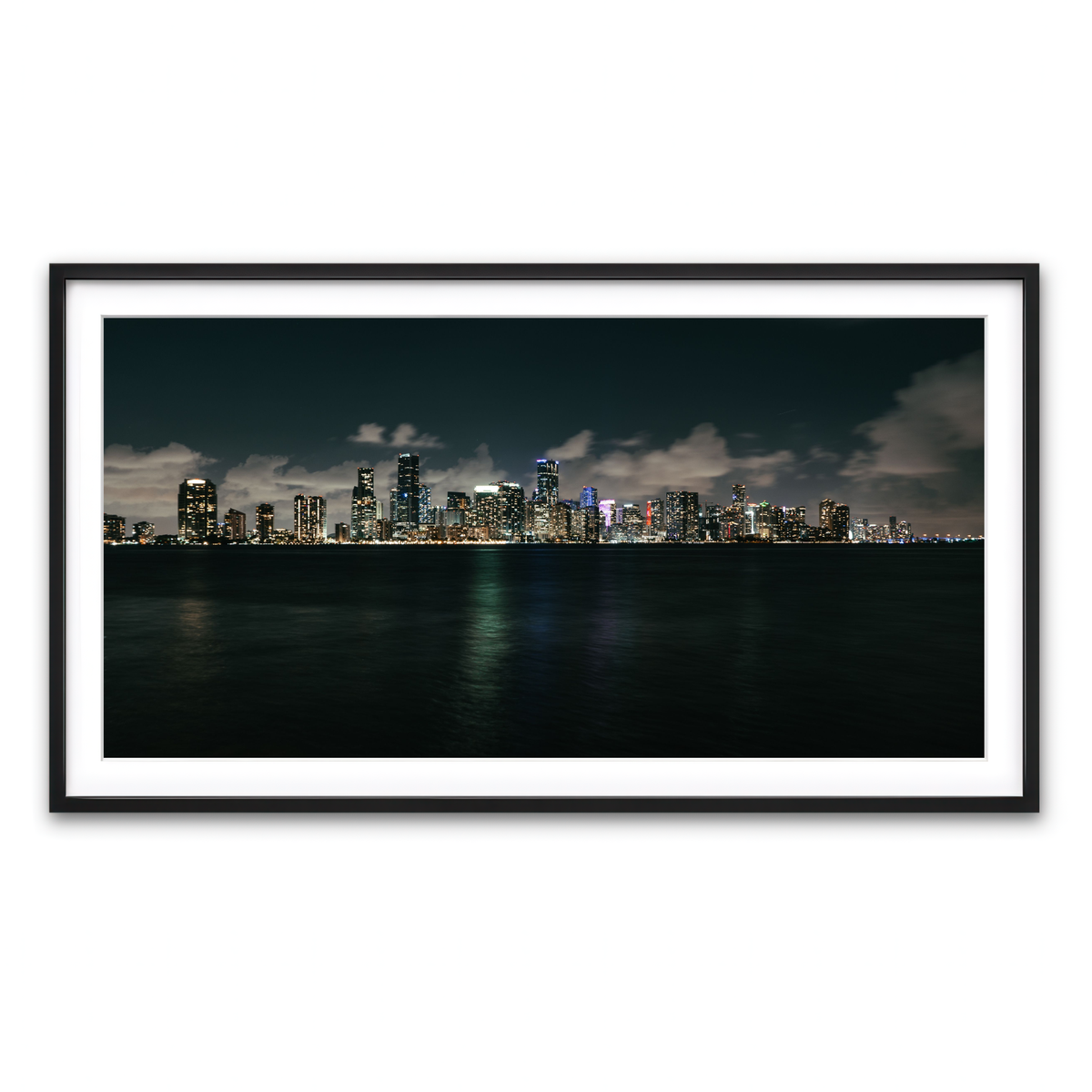 Framed Print 2x1 Black