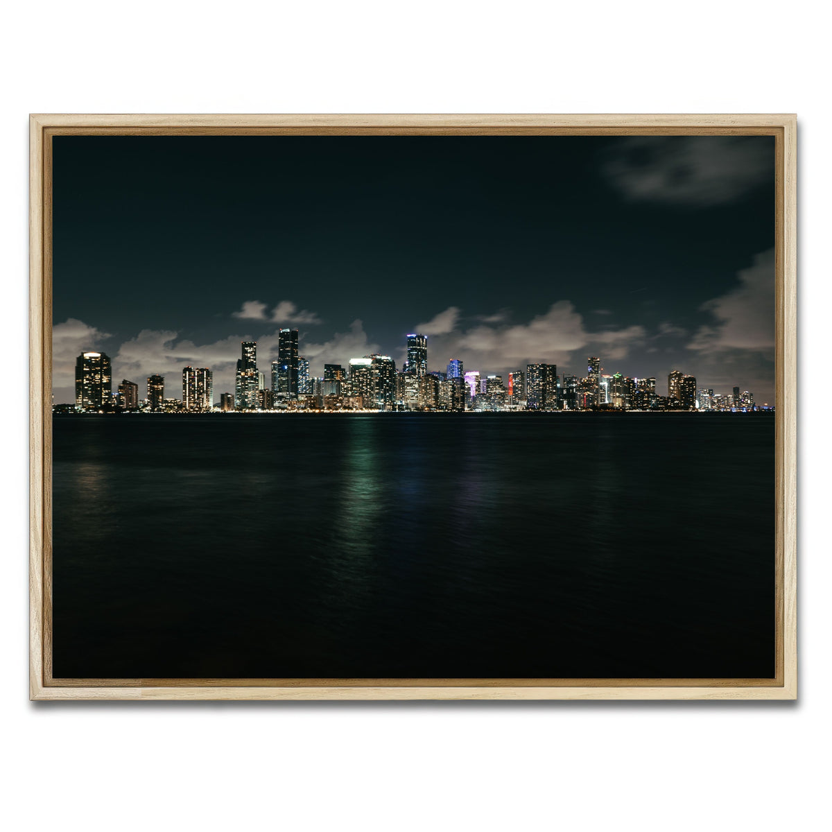 AUTO-MOCKUP WHITE | Biscayne Bay | 1 Piece | Natural Framed Canvas | group=4x3