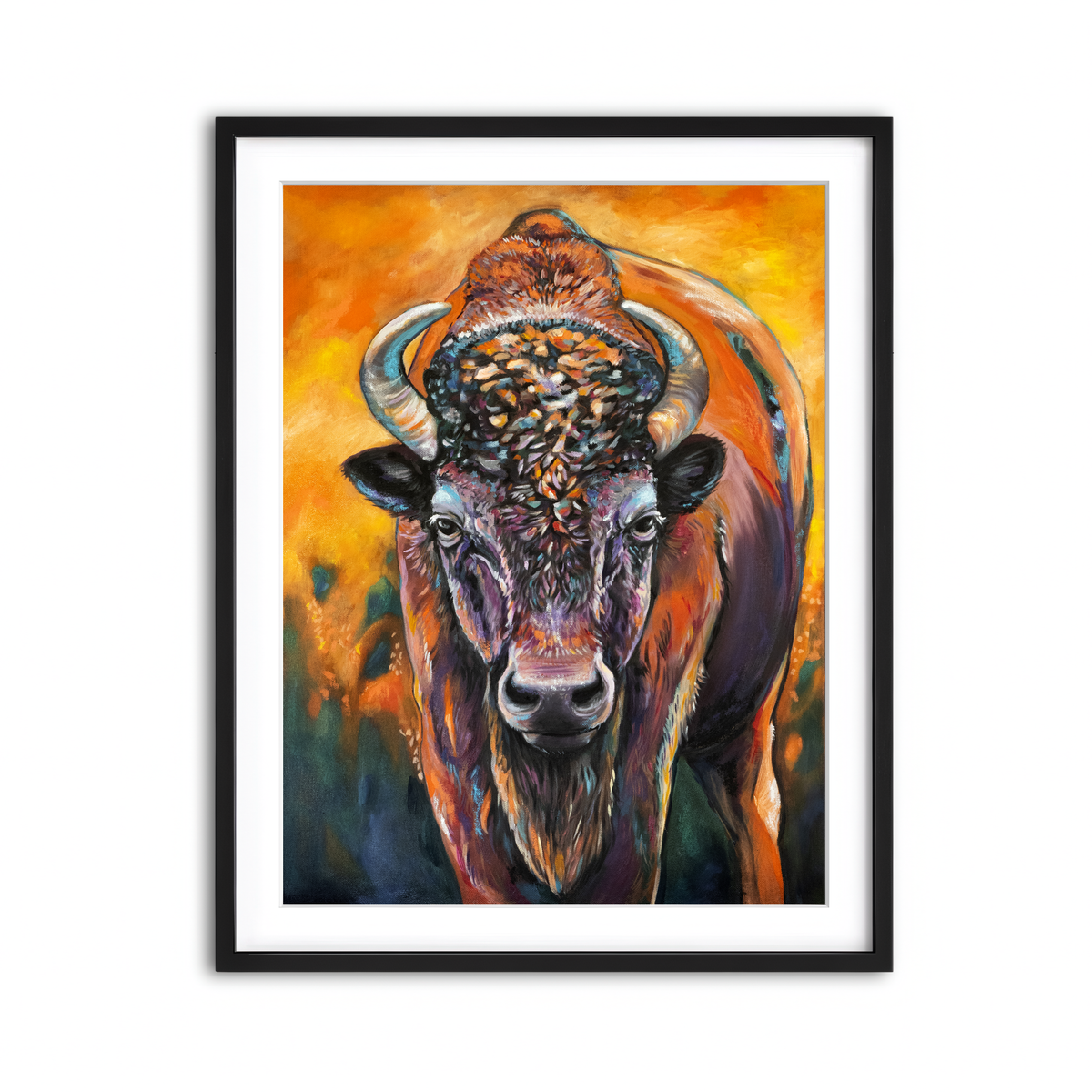 Framed Print 3x4 Black