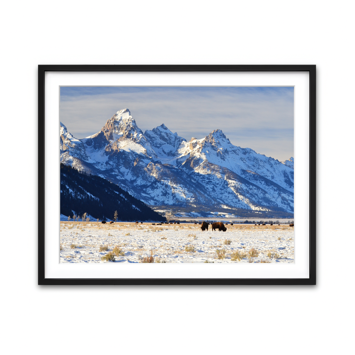 Framed Print 4x3 Black