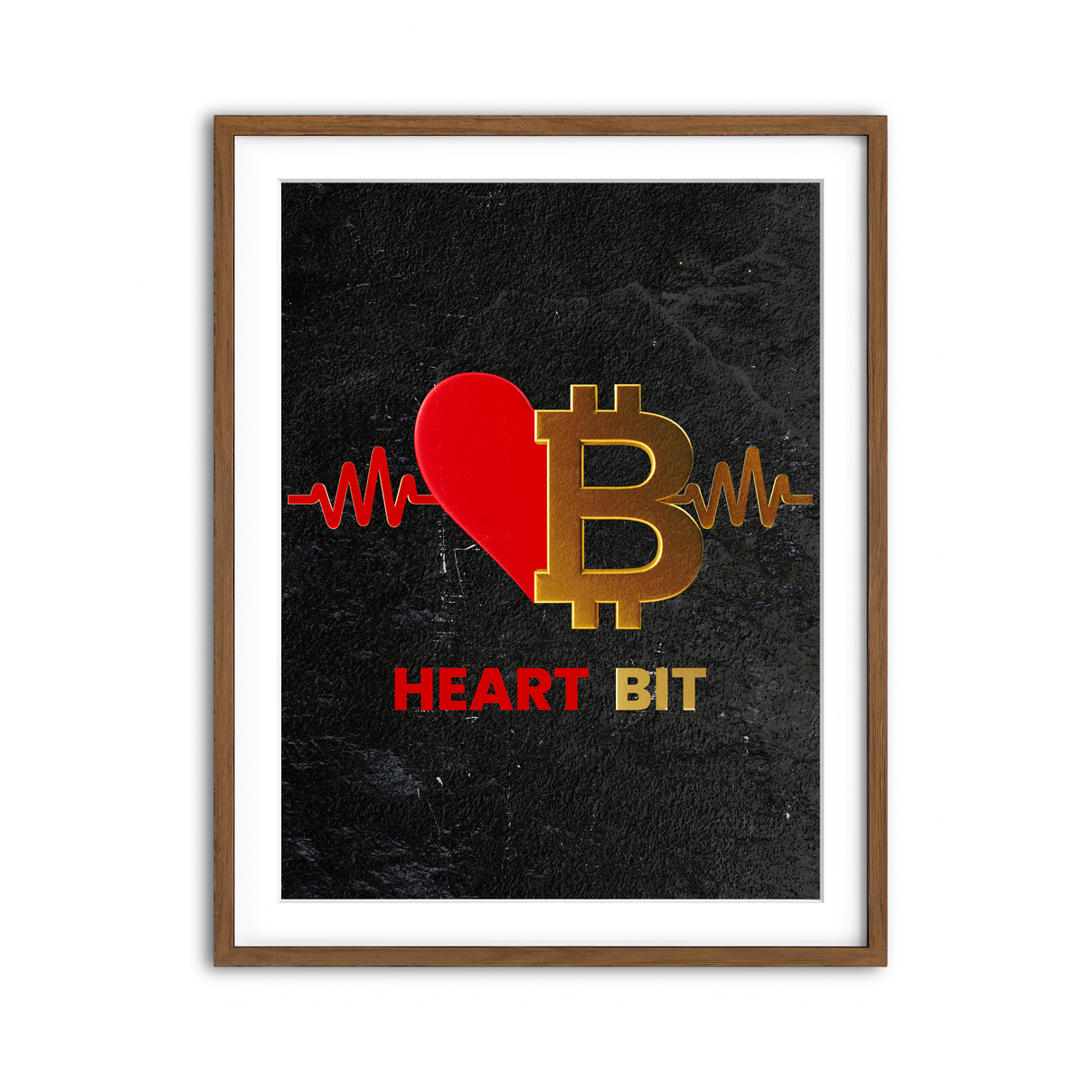 Framed Print 3x4 Walnut