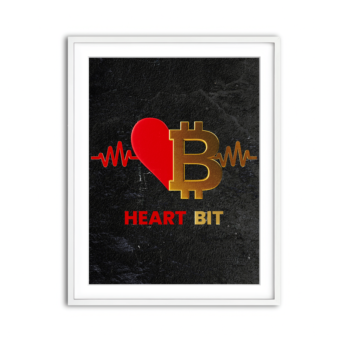 Framed Print 3x4 White