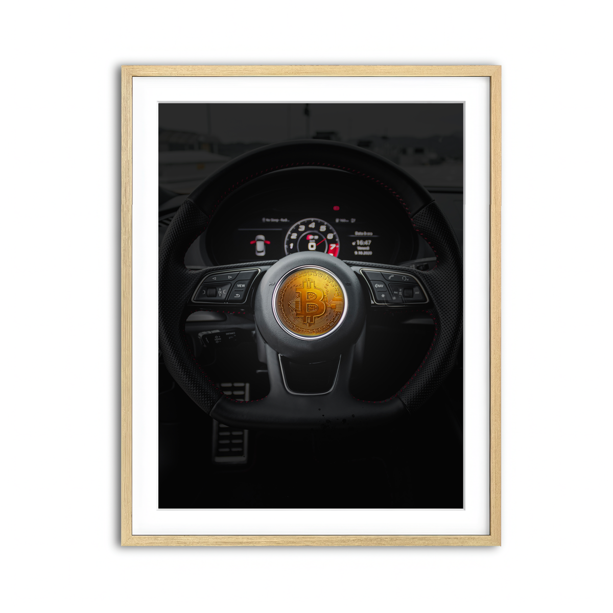 Framed Print 3x4 Natural