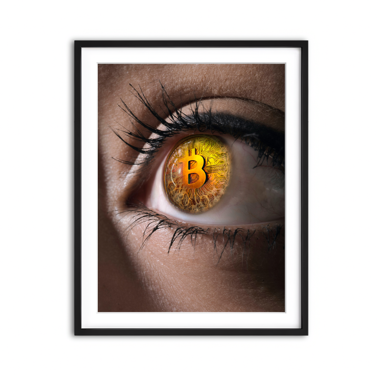 Framed Print 3x4 Black