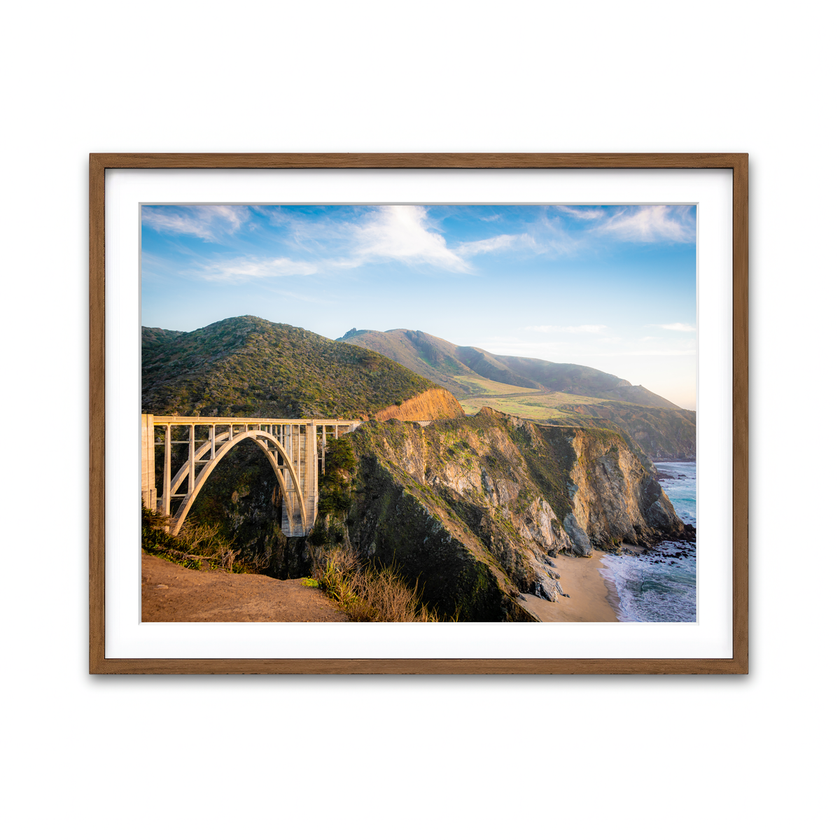 Framed Print 4x3 Walnut