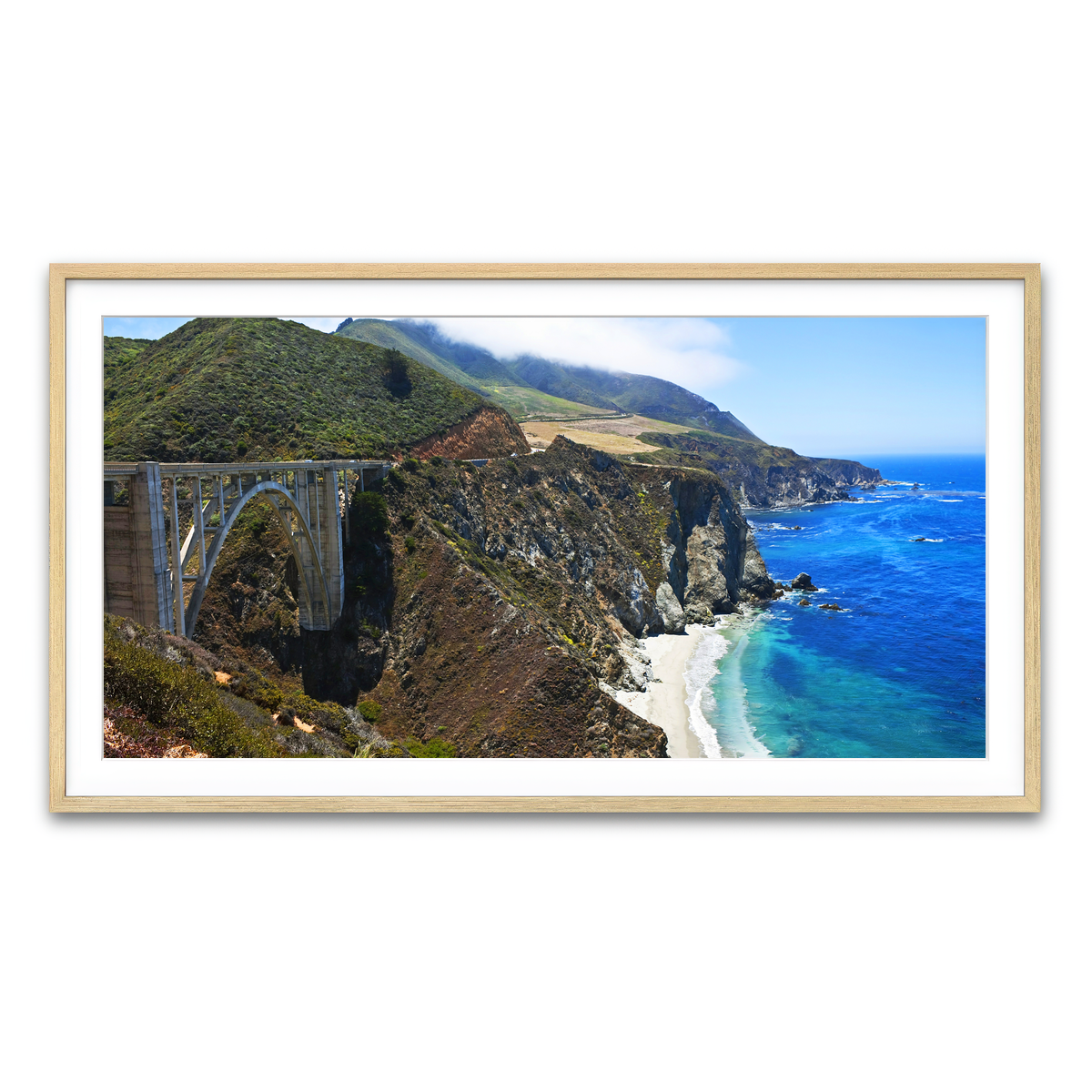 Framed Print 2x1 Natural