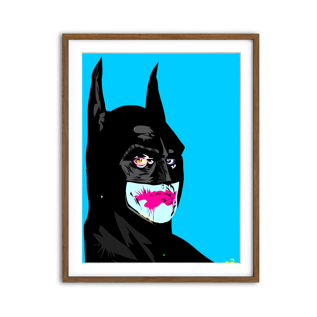 Framed Print 3x4 Walnut