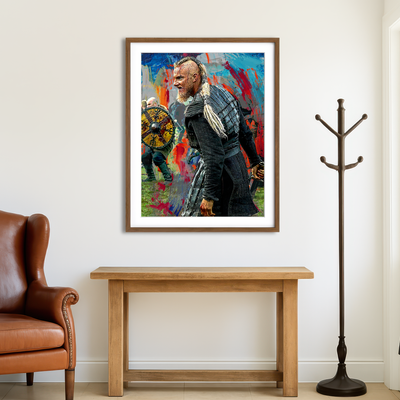 AUTO-MOCKUP ROOM | Bjorn Ironside Wall Art