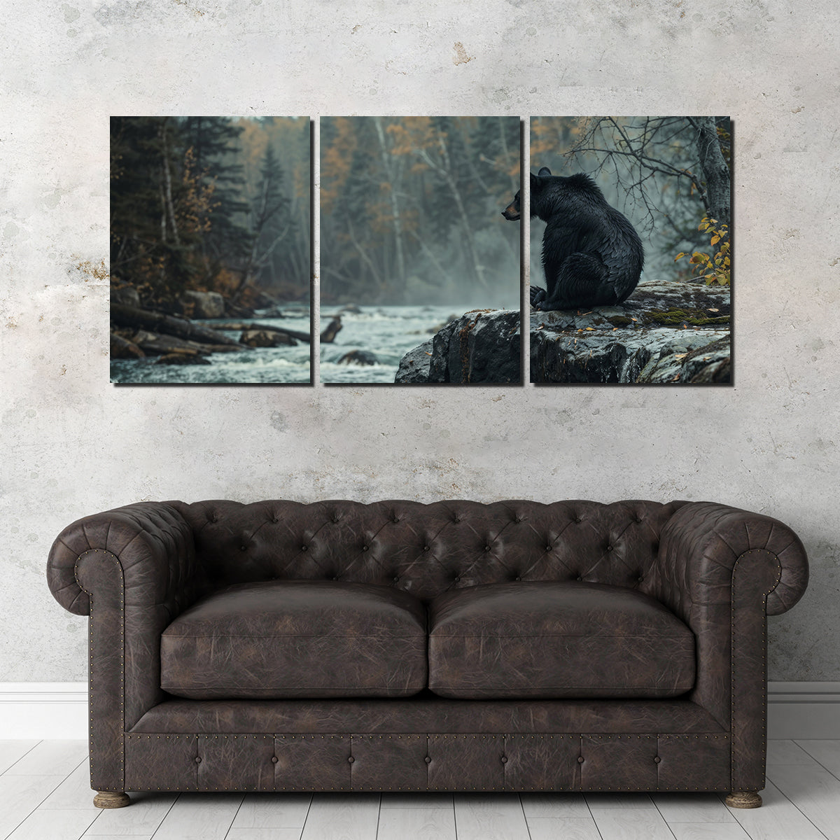 Black Bear River Wall Art