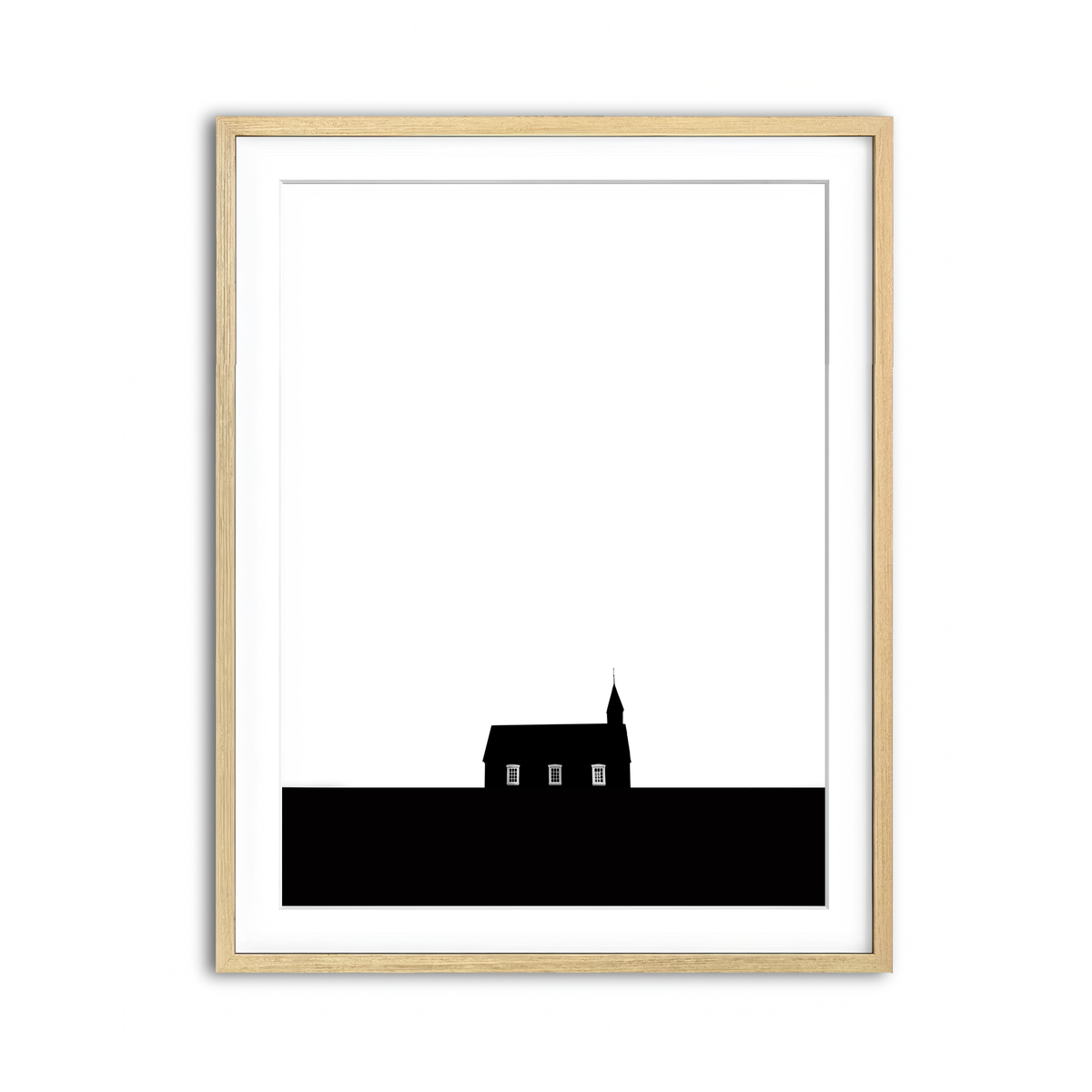 Framed Print 3x4 Natural