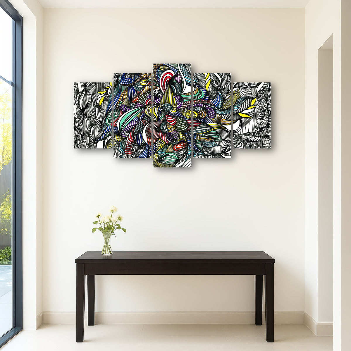 AUTO-MOCKUP ROOM | Black Color Fade