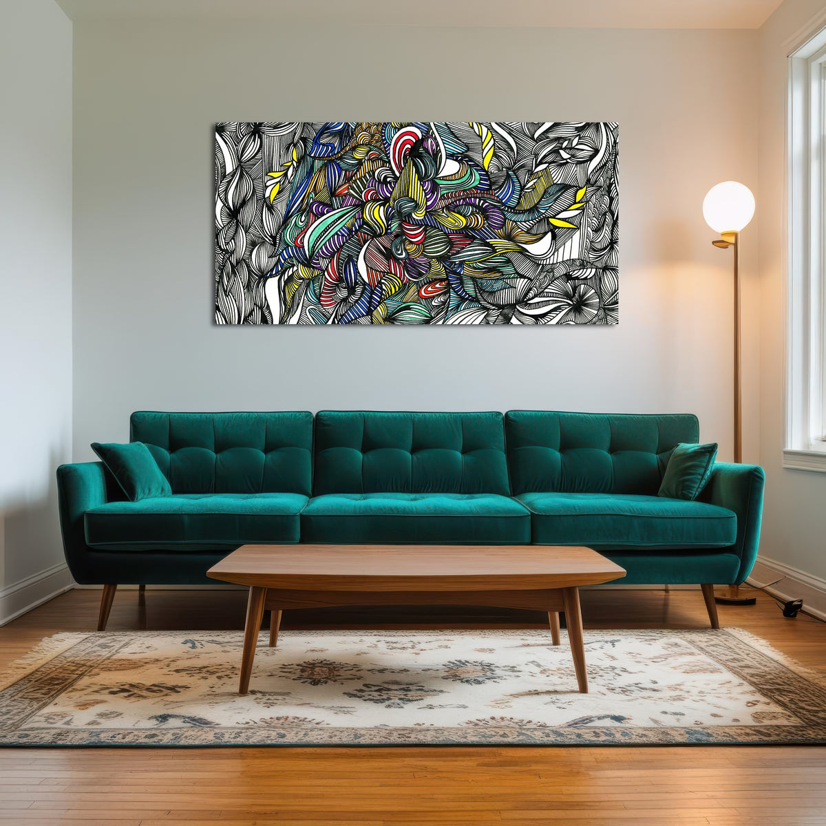 AUTO-MOCKUP ROOM | Black Color Fade