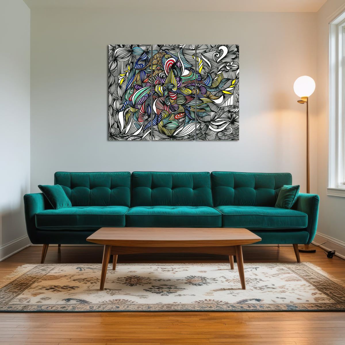 AUTO-MOCKUP ROOM | Black Color Fade