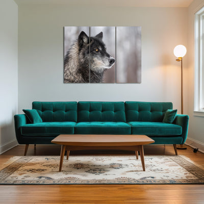 AUTO-MOCKUP ROOM | Black Grey Wolf