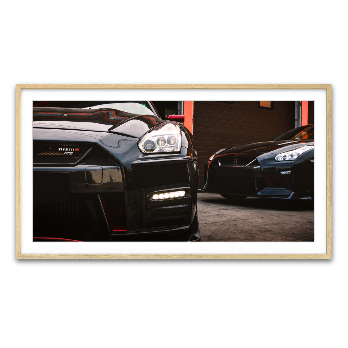 Framed Print 2x1 Natural