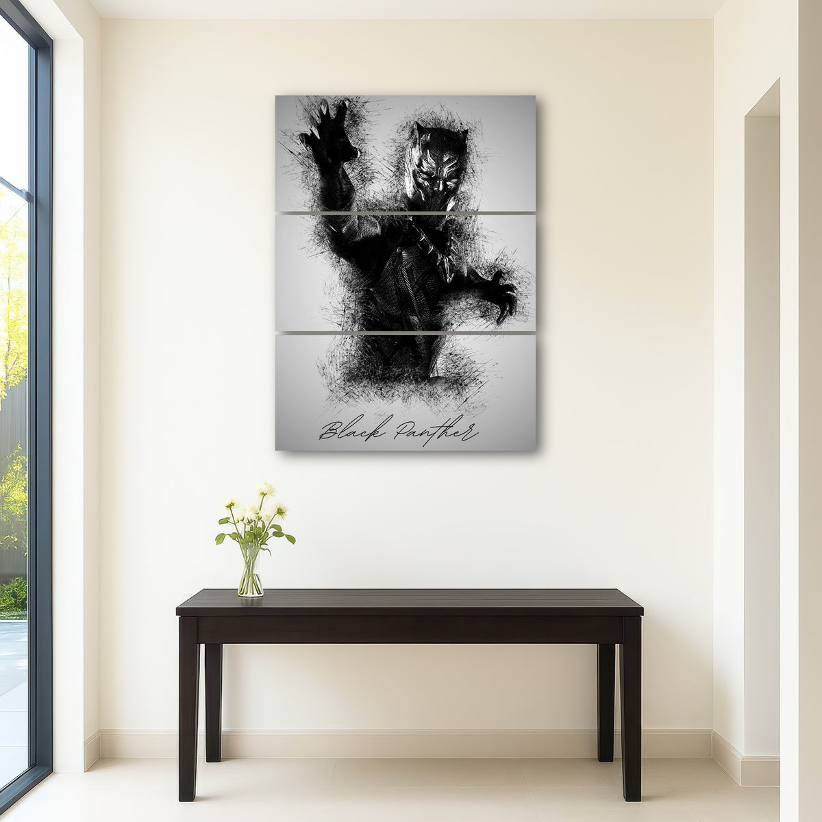 AUTO-MOCKUP ROOM | Black Panther Sketch