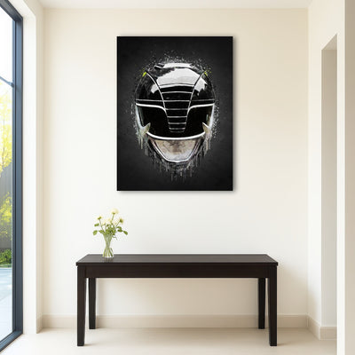 AUTO-MOCKUP ROOM | Black Ranger Portrait