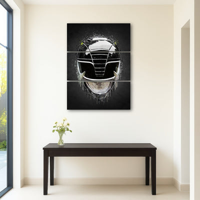 AUTO-MOCKUP ROOM | Black Ranger Portrait