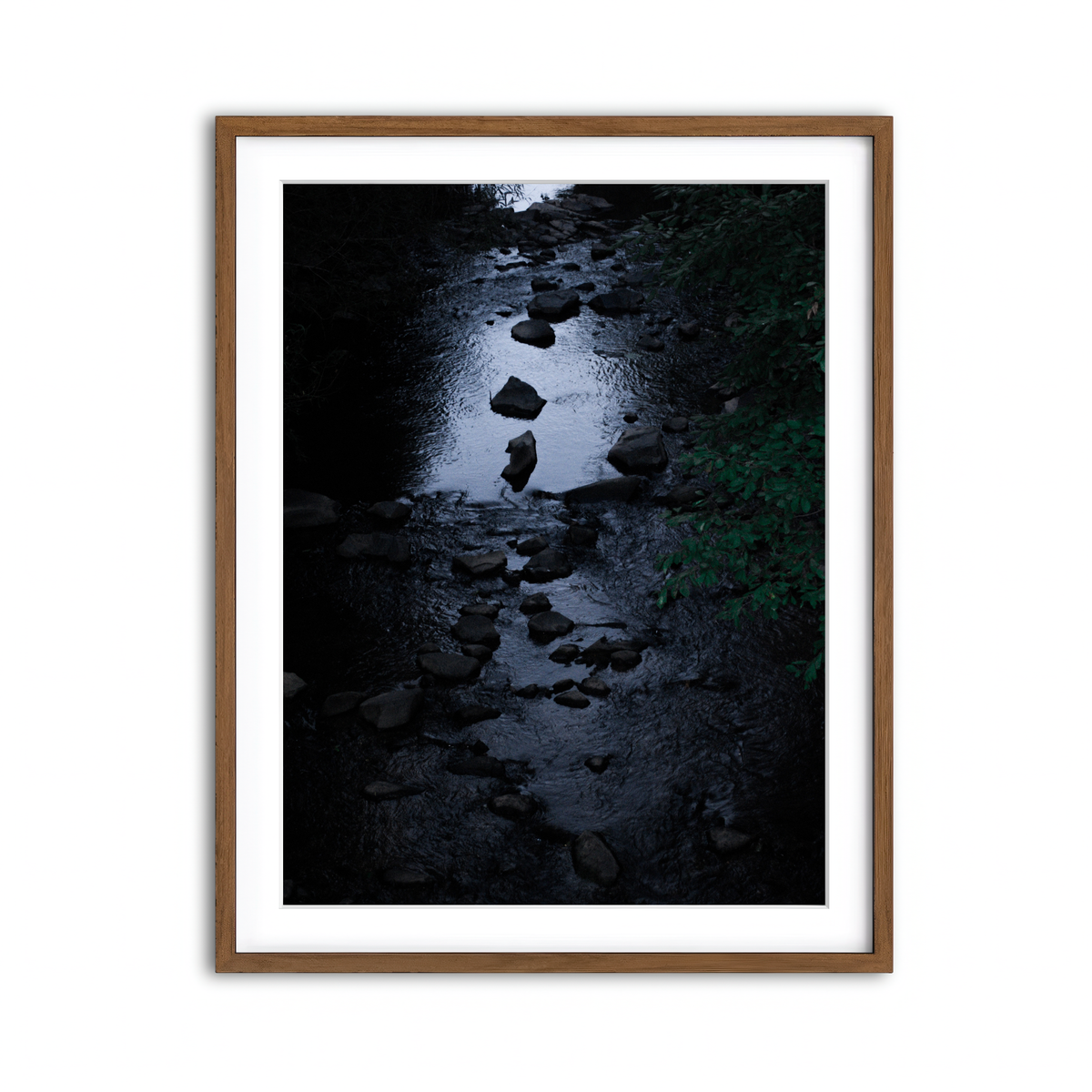 Framed Print 3x4 Walnut