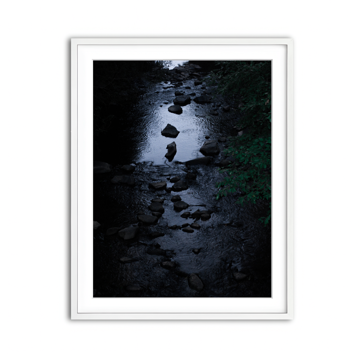 Framed Print 3x4 White