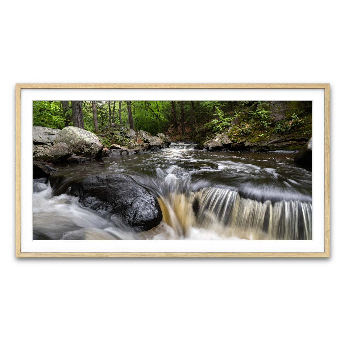 Framed Print 2x1 Natural