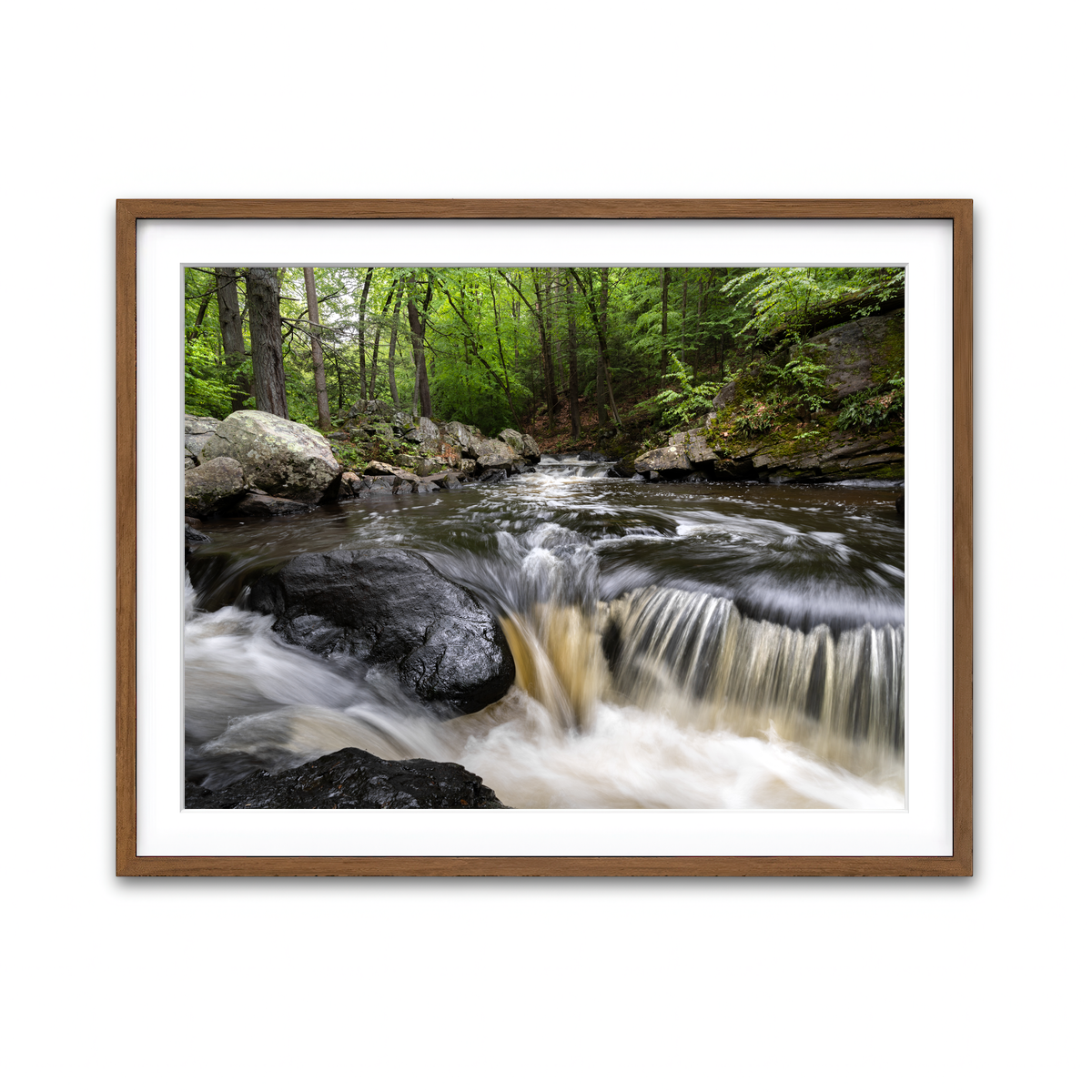 Framed Print 4x3 Walnut