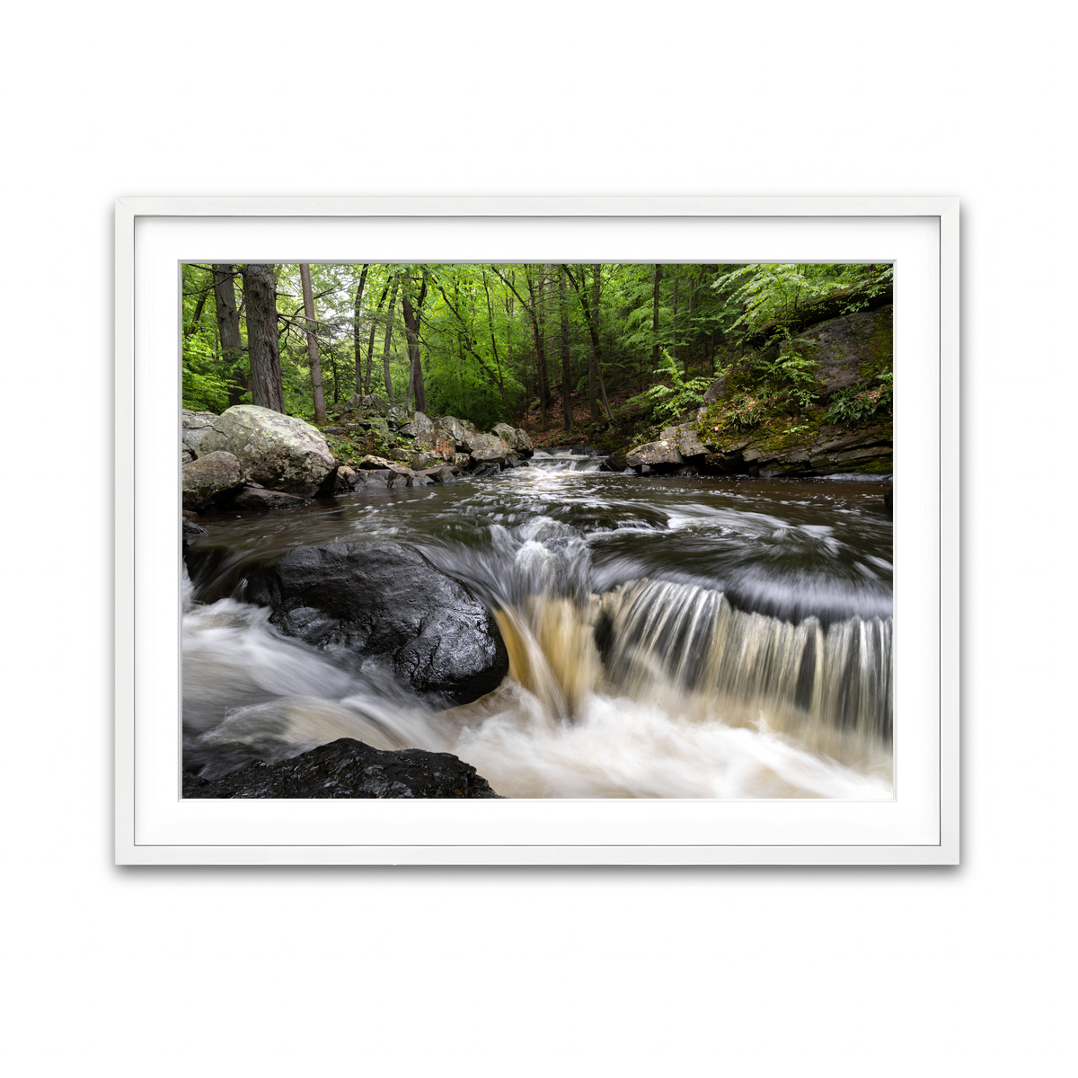 Framed Print 4x3 White
