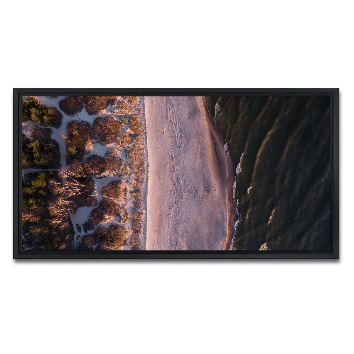 AUTO-MOCKUP WHITE | Black Sea | 1 Piece | Black Framed Canvas | group=2x1