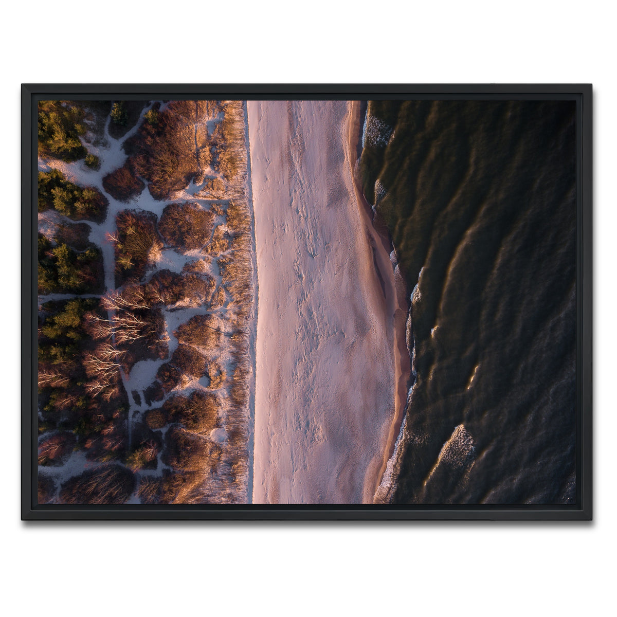 AUTO-MOCKUP WHITE | Black Sea | 1 Piece | Black Framed Canvas | group=4x3