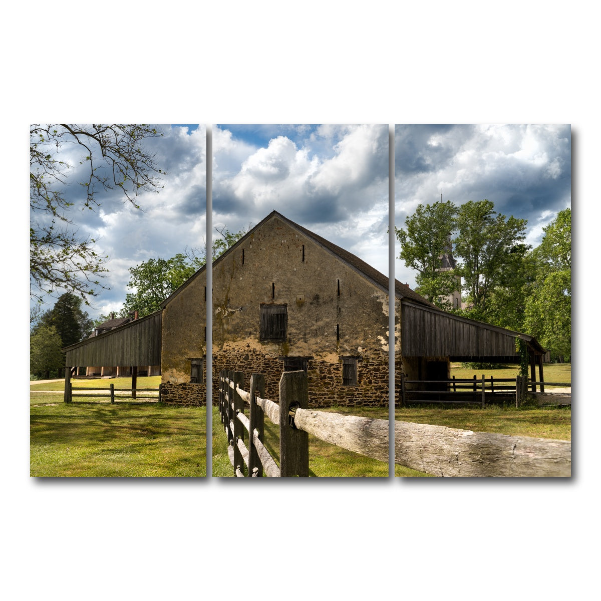 AUTO-MOCKUP WHITE | Black Smithin' | 3 Piece | Gallery Wrap Canvas | group=12x24