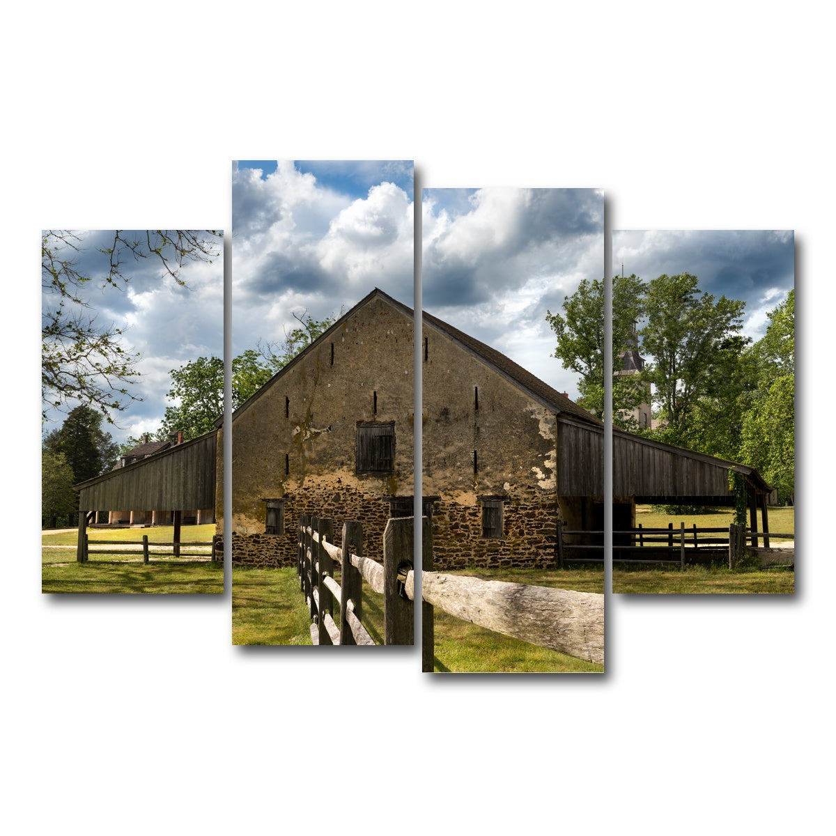 AUTO-MOCKUP WHITE | Black Smithin' | 4 Piece | Gallery Wrap Canvas | group=4_short