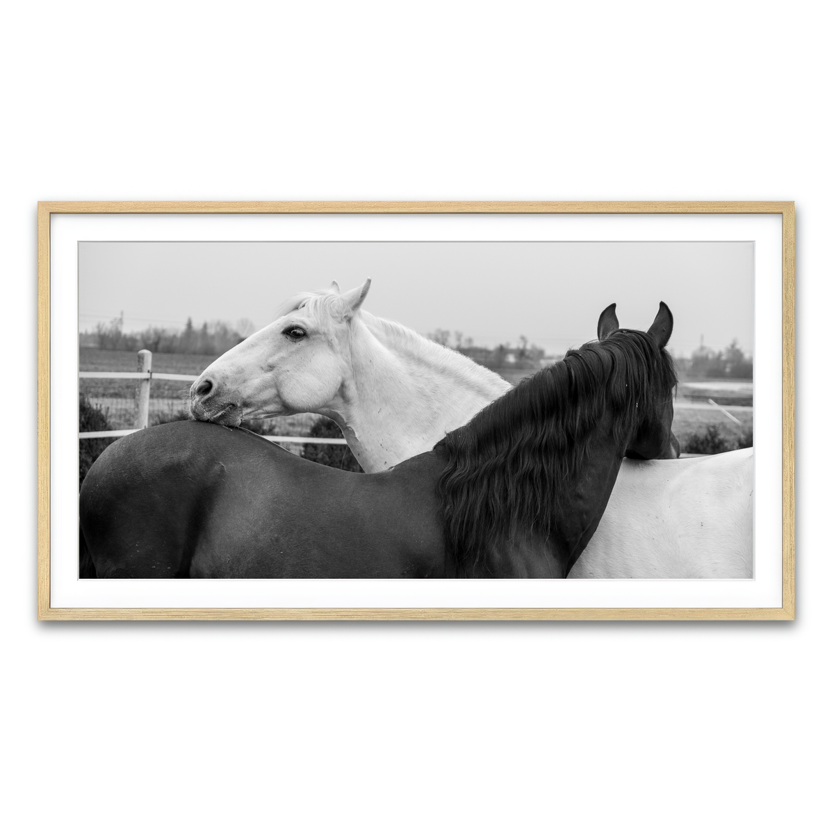Framed Print 2x1 Natural