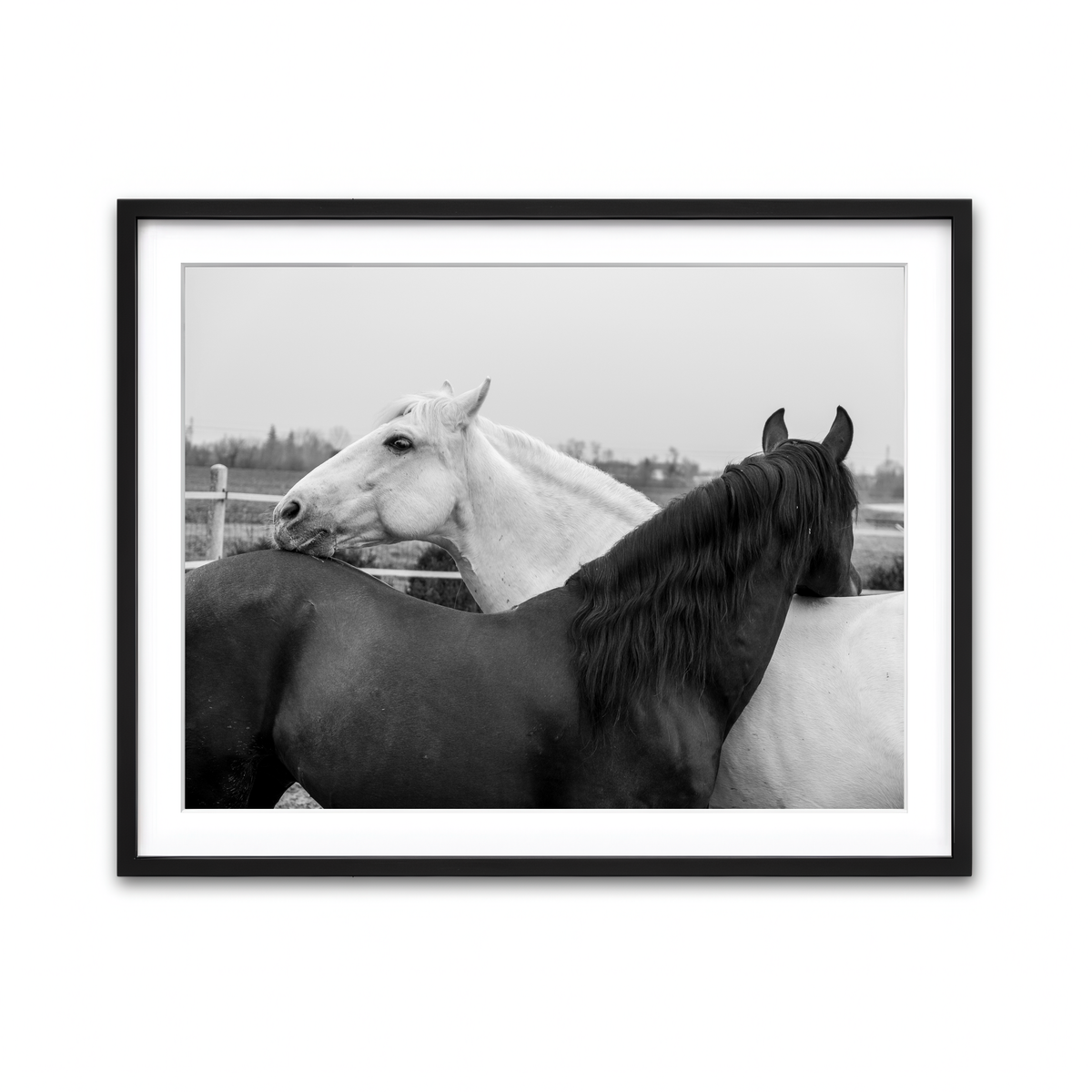 Framed Print 4x3 Black