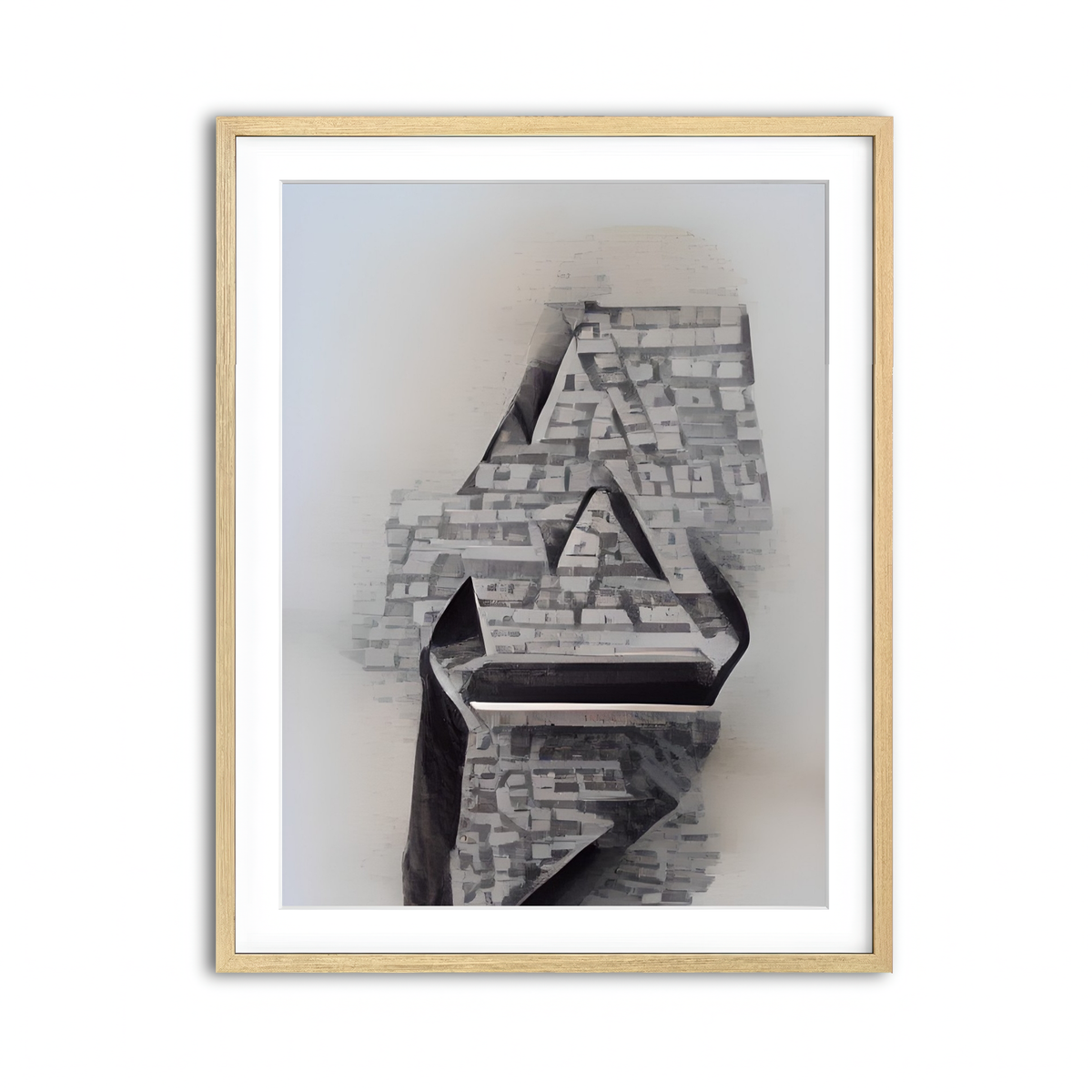 Framed Print 3x4 Natural