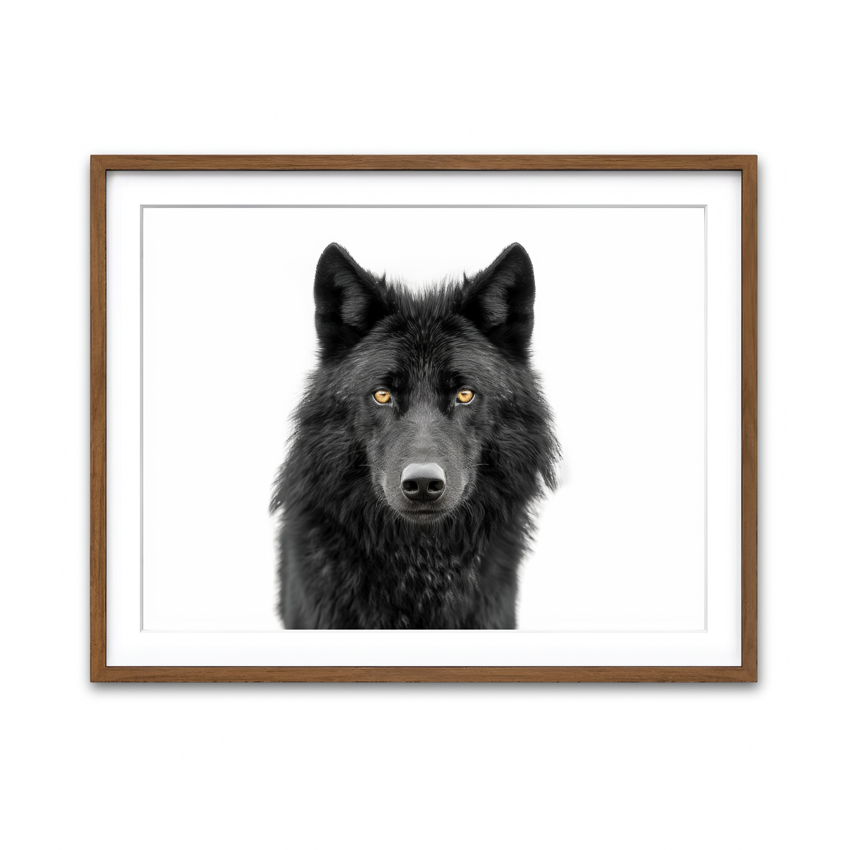 Framed Print 4x3 Walnut