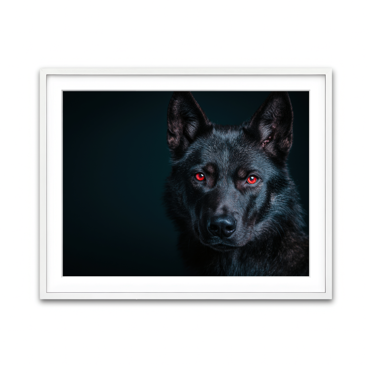 Framed Print 4x3 White