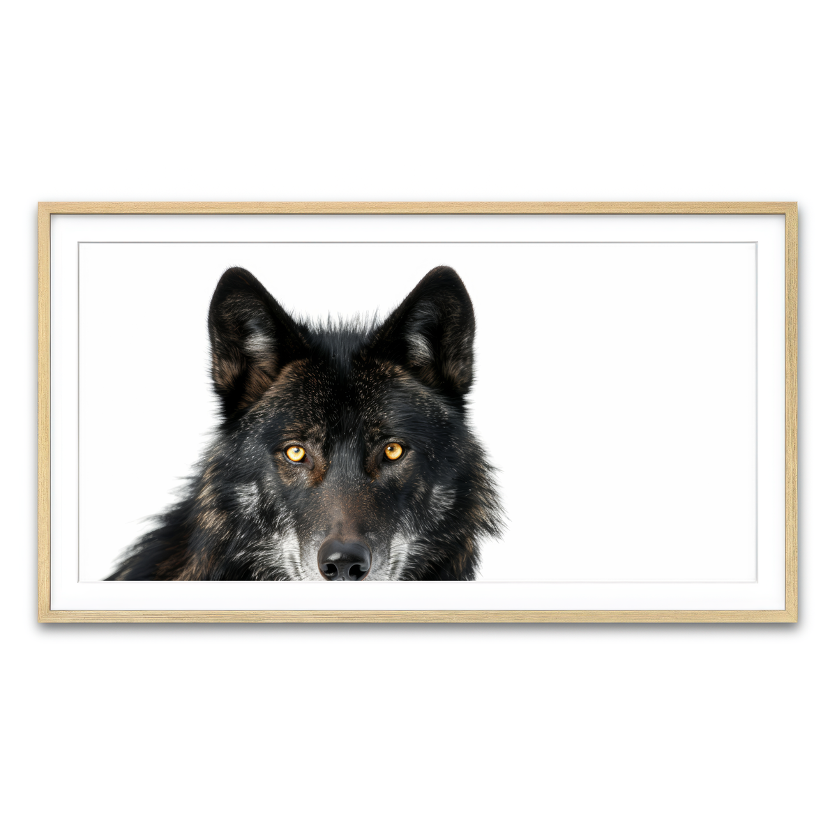 Framed Print 2x1 Natural