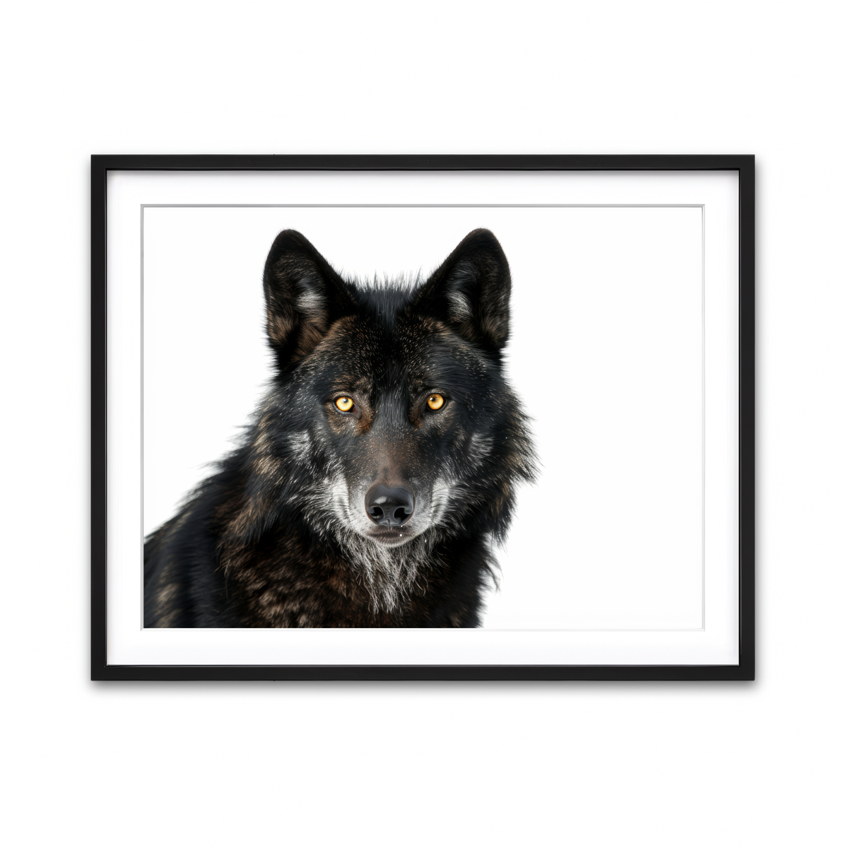 Framed Print 4x3 Black