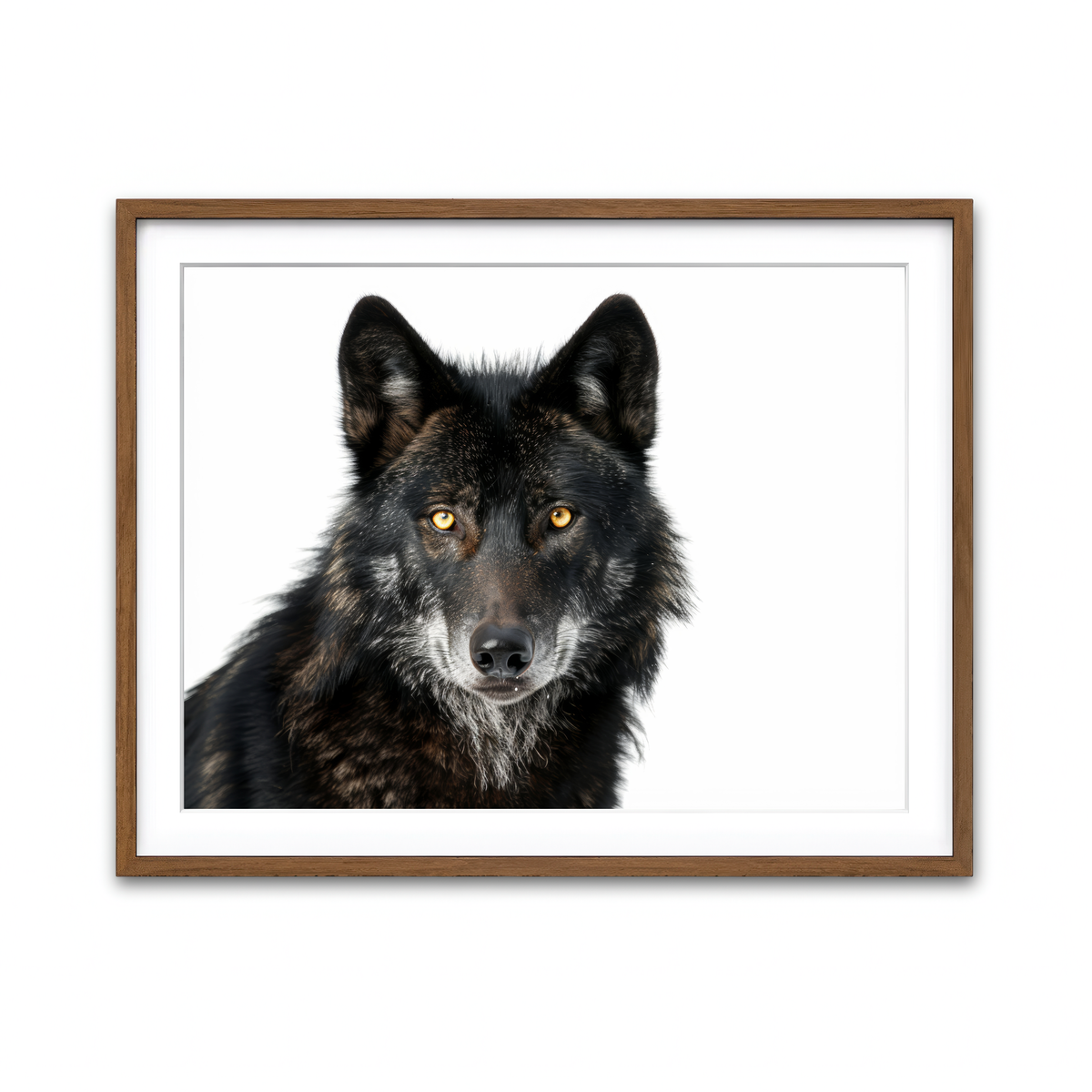 Framed Print 4x3 Walnut